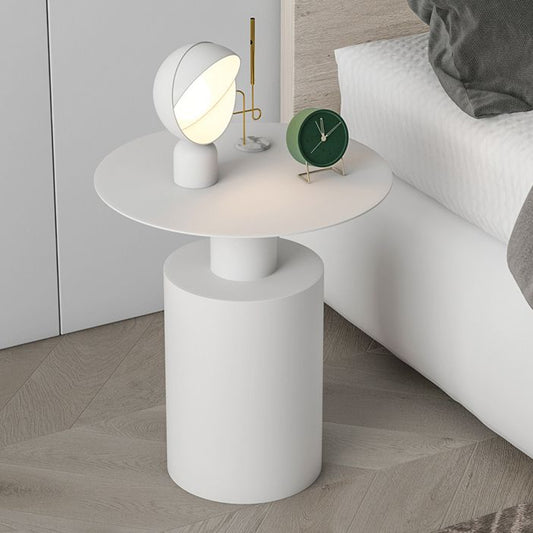 Metal Nightstand Modern 19.7" Tall Accent Table Nightstand for Bedroom Clearhalo 'Bedroom Furniture' 'furn' 'furn_night_stand' 'Furniture' 'night_stand' 'Nightstands' 1200x1200_db1bf9a0-9e0b-488b-81af-bf0996287897