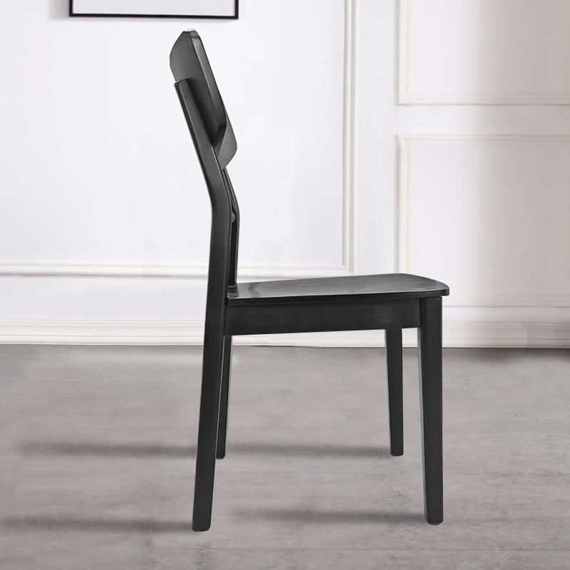 Contemporary Style Chair Armless Chairs for Kitchen with Wood Legs Clearhalo 'Dining Chairs' 'Dining Tables & Seating' 'dining_chair' 'furn' 'furn_dining_chair' 'Furniture' 'Kitchen & Dining Furniture' 1200x1200_db1d9275-81cd-429d-b307-a62a4150ced9