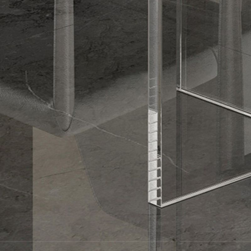 拡張可能なダイニングテーブルセット1/4/5/7アクリルベースキッチン家具セット付き