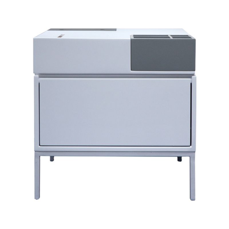 Wooden Bedside Table Modern Style Minimalist Night Table with Door Clearhalo 'Bedroom Furniture' 'furn' 'furn_night_stand' 'Furniture' 'night_stand' 'Nightstands' 1200x1200_db200afa-c053-4f11-827f-4e7aacfb4187