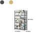Modern Metal Bookshelf Home Office Standard Bookcase with Shelves