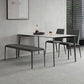 Sintered Stone Dining Table Luxury Style 4 Legs Rectangle Table for Home Clearhalo ' dining_table' 'Dining Tables & Seating' 'Dining Tables' 'furn' 'furn_dining_table' 'Furniture' 'furniture_dining_table' 'Kitchen & Dining Furniture' 'kitchen&dining_furn' 'kitchen' 'kitchen_dining_table' 1200x1200_db2173ad-d369-4823-b1ba-5103b7ba6f6f
