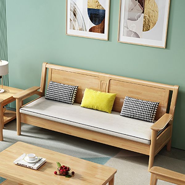 Solid Wood Sectional Sofas Solid Wood Natural Color Sectional Couch Clearhalo 'furn' 'furn_sectionals' 'Furniture' 'Living Room Furniture' 'Sectionals' 1200x1200_db228331-ac29-4a7a-b6b9-7a58d751ace3