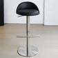 Adjustable Height Bar Stool Contemporary Dining Stool with Footrest