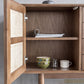 Modern Cabinet Solid Wood With Doors 4 - Drawer Rectangle Accent Cabinet Clearhalo 'Cabinets & Chests' 'cabinets_chests' 'furn' 'furn_cabinets_chests' 'Furniture' 'Living Room Furniture' 1200x1200_db24015e-a91f-403b-adbd-e80807044e5e
