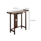 Mid Century Modern Console Table 12"W Wood Console Sofa Table