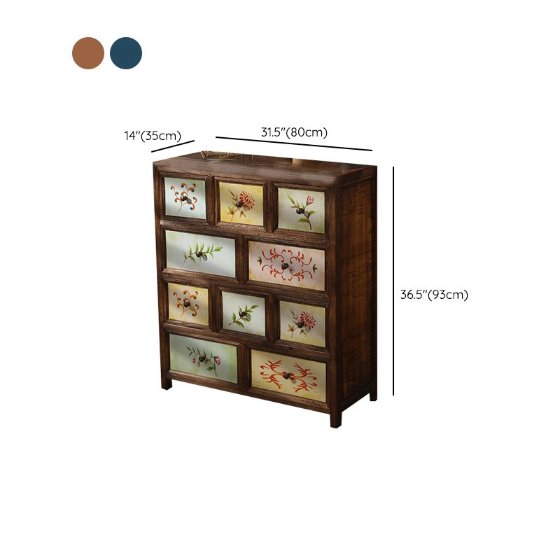 Coastal Storage Chest Dresser Solid Wood Storage Chest with 3/6/8/10 Drawers Clearhalo 'Bedroom Furniture' 'Dressers & Chests' 'dressers_chests' 'furn' 'furn_dressers_chests' 'Furniture' 1200x1200_db27b2b9-15ce-473b-abfc-9b502ea5df0a