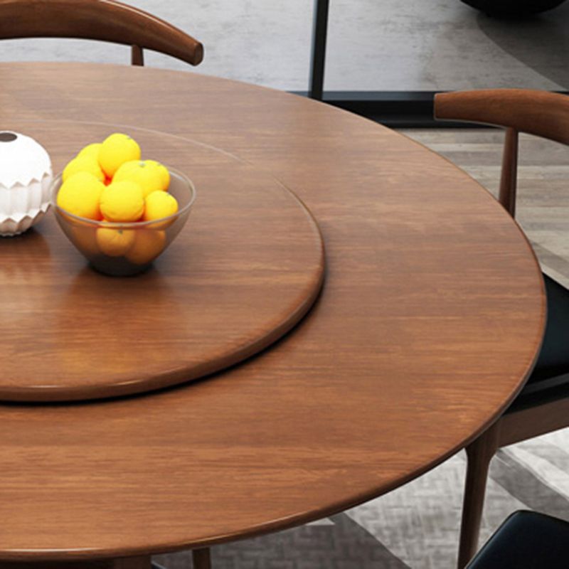 Dining Room Kitchen Dinner Table Round Solid Wood Dining Table Clearhalo 'Dining Tables & Seating' 'Dining Tables' 'dining_table' 'furn' 'furn_dining_table' 'Furniture' 'Kitchen & Dining Furniture' 1200x1200_db29d0d4-1788-4cea-aa1c-b81968c5e4f3