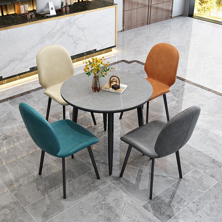 Stone Dining Site Table Industrial Style Dining Room Table for Dining Room Clearhalo ' dining_table' 'Dining Tables & Seating' 'Dining Tables' 'furn' 'furn_dining_table' 'Furniture' 'furniture_dining_table' 'Kitchen & Dining Furniture' 'kitchen&dining_furn' 'kitchen' 'kitchen_dining_table' 1200x1200_db2d334b-9605-48ce-9bce-e17e936a7c02