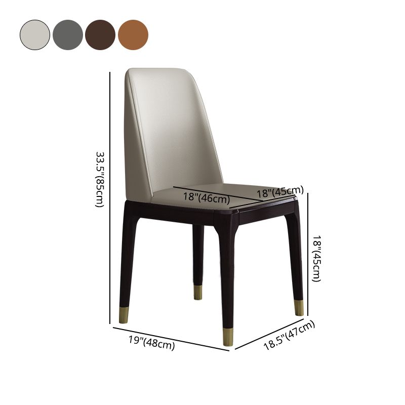 Home Armless Dining Chair Dining Side Chairs with Wood Legs (Set of 2) Clearhalo ' kitchen&dining_furn' 'Dining Chairs' 'Dining Tables & Seating' 'dining_chair' 'Furniture' 'furniture_dining_chair' 'Kitchen & Dining Furniture' 'kitchen' 1200x1200_db2f1d91-7655-4204-924f-54af12163d0f