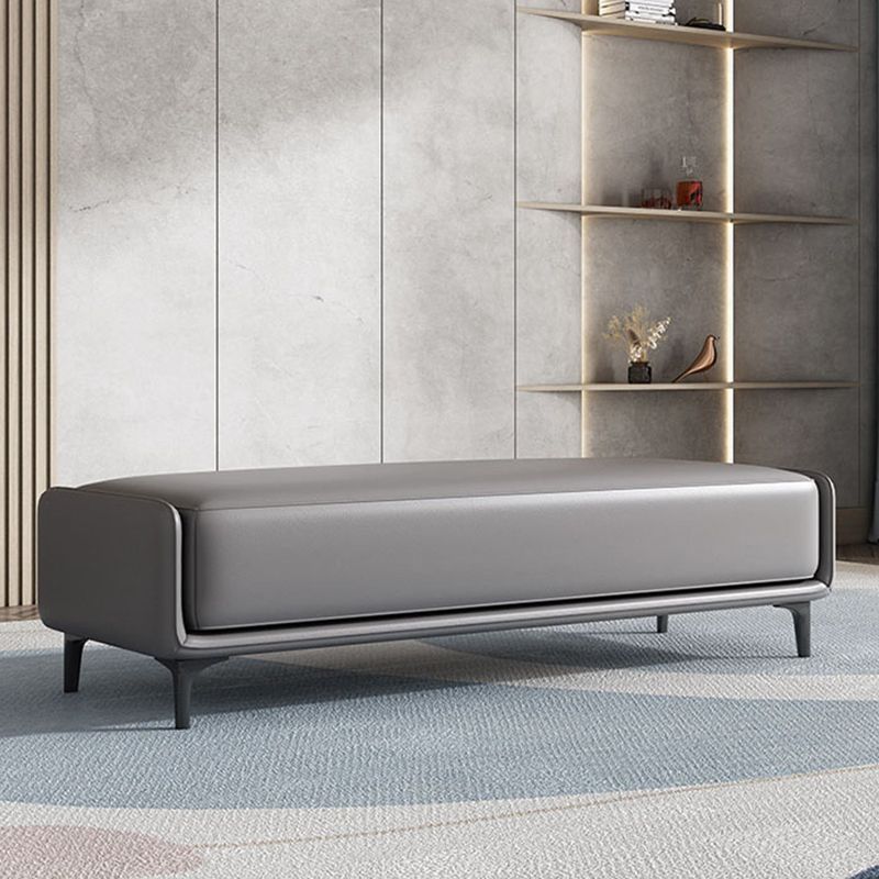 Cushioned Seating Bench Rectangle Entryway and Bedroom Bench , 16.5 inch Width Clearhalo 'Benches' 'Chairs & Seating' 'furn' 'furn_benches' 'Furniture' 'Living Room Furniture' 1200x1200_db3037b2-b1ce-47c1-820f-603a84f35c92