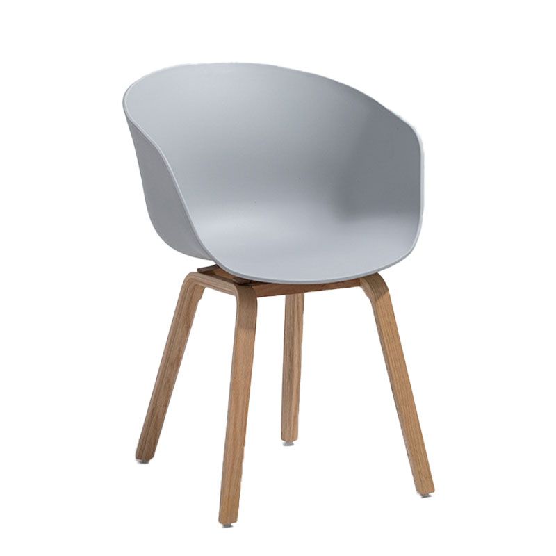 Minimalist Design Plastic Dining Armless Chair Solid Back Dining Side Chair Clearhalo ' kitchen&dining_furn' 'Dining Chairs' 'Dining Tables & Seating' 'dining_chair' 'Furniture' 'furniture_dining_chair' 'Kitchen & Dining Furniture' 'kitchen' 1200x1200_db36fa71-dec9-4522-8e72-cbc641df712b