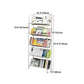 Modern Style Etagere Bookshelf Open Back Metal Bookcase for Home Clearhalo 'Bookcases' 'furn' 'furn_bookcases' 'Furniture' 'furniture_bookcases' 'Office Furniture' 1200x1200_db3a6422-83ad-4264-b2c3-ed8de54a936d