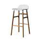 Modern Armless Backrest Counter Stool Wood Household Bar Stool with Plastic Seat Clearhalo 'Bar Furniture' 'Bar Stools' 'bar_stools' 'furn' 'furn_bar_stools' 'furniture_bar_stools' 'Kitchen & Dining Furniture' 'kitchen&dining_furn' 'kitchen' 'kitchen_furn' Furniture' 1200x1200_db3b5c0c-6549-4765-92dc-6effcd632de4