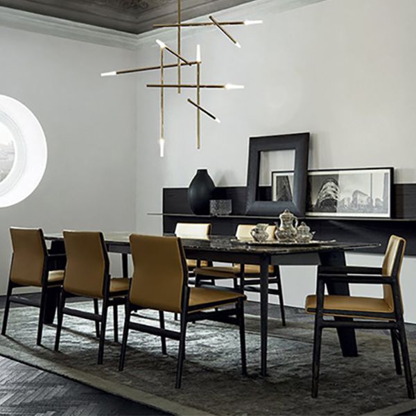 ホームインダストリアルダイニングアクセントチェアダイニングルームダイニングアームチェア