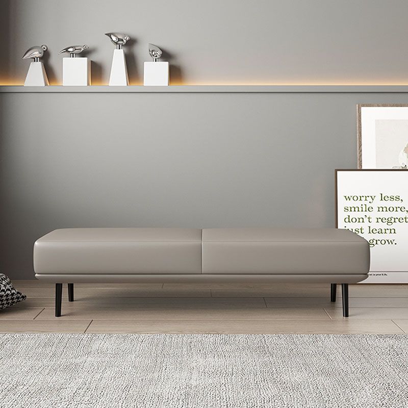 15.6-inch W Bedroom Bench Modern Seating Bench with Upholstered Clearhalo 'Benches' 'Chairs & Seating' 'furn' 'furn_benches' 'Furniture' 'Living Room Furniture' 1200x1200_db3ed420-101a-49d2-9409-494e1cacedc1