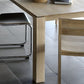 Rectangle Retro Modern Dining Table Fixed Table with Ashwood Solid Wood Clearhalo 'Dining Tables & Seating' 'Dining Tables' 'dining_table' 'furn' 'furn_dining_table' 'Furniture' 'furniture_dining_table' 'Kitchen & Dining Furniture' 'kitchen' 'kitchen_dining_table' 1200x1200_db469324-776f-4aca-aff6-72a06f90e137