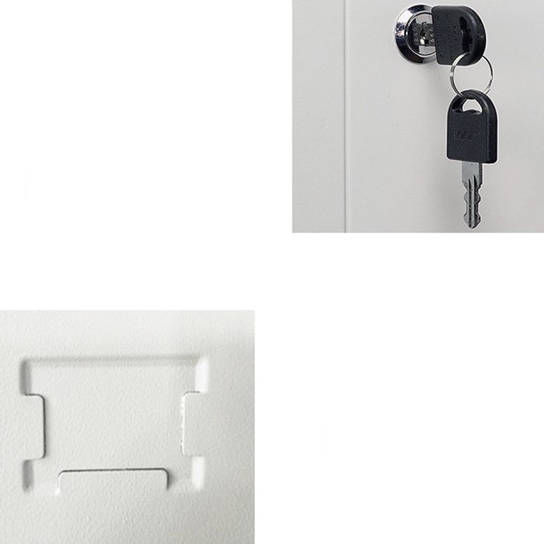 Armadio verticale per leisure bloccante solido mobile in metallo