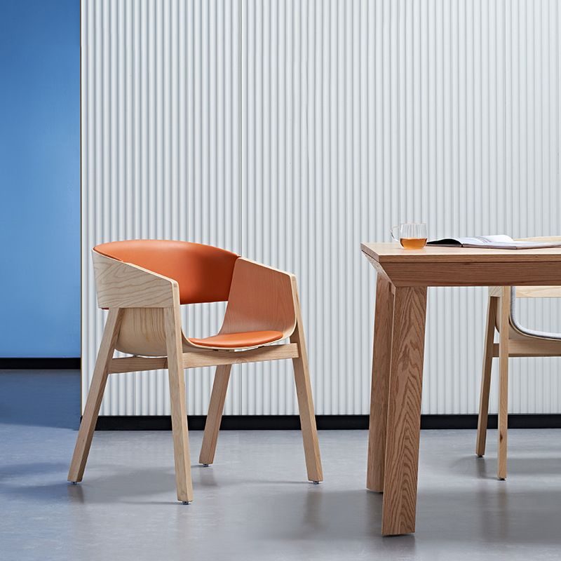 Traditionelle Holzspeisungstühle offenen Essneitenstuhl offener Rücken