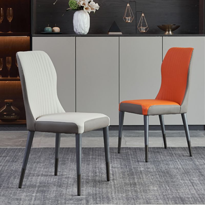 Contemporary Style Wooden Dining Chairs Kitchen Dining Armless Side Chairs Clearhalo ' kitchen&dining_furn' 'Dining Chairs' 'Dining Tables & Seating' 'dining_chair' 'furn' 'furn_dining_chair' 'Furniture' 'furniture_dining_chair' 'Kitchen & Dining Furniture' 'kitchen' 1200x1200_db4d85f3-22ef-46c3-a485-5c6206798f71