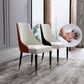 Glam Style Parsons Side Chair Leather Indoor Dining Chair with Wooden Base Clearhalo 'Dining Chairs' 'Dining Tables & Seating' 'dining_chair' 'furn' 'furn_dining_chair' 'Furniture' 'Kitchen & Dining Furniture' 1200x1200_db4e51ee-0694-4166-8a31-316116a39508
