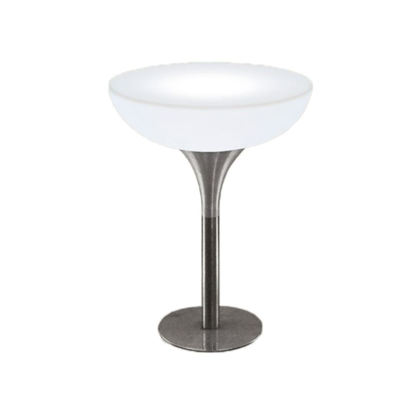 Polyethylene Round Table Industrial Style Bar Lighted Bar Table