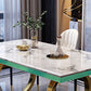 Luxury Marble Dining Table for Restaurant Rectangle Table With Gold Metal Pedestal Clearhalo ' dining_table' 'Dining Tables & Seating' 'Dining Tables' 'furn' 'furn_dining_table' 'Furniture' 'furniture_dining_table' 'Kitchen & Dining Furniture' 'kitchen&dining_furn' 'kitchen' 'kitchen_dining_table' 1200x1200_db50135d-64af-4bde-8749-ea630a8e6233
