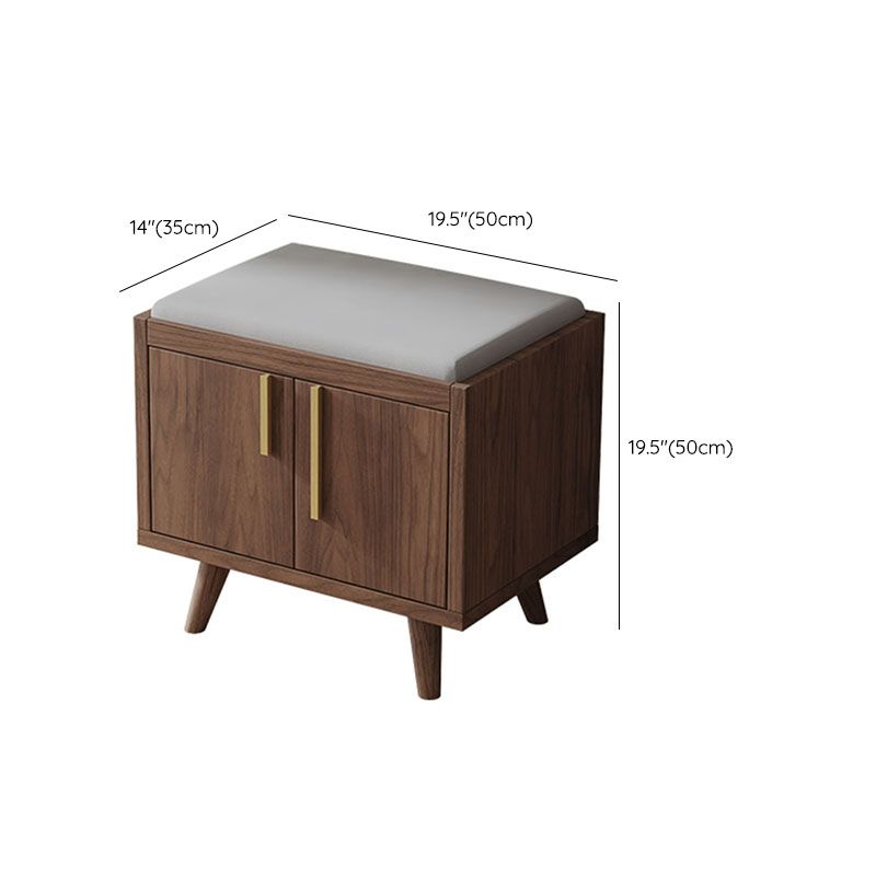 Rectangle Storage Entryway Bench Modern Seating Bench with Upholstered Clearhalo 'Benches' 'Chairs & Seating' 'furn' 'furn_benches' 'Furniture' 'Living Room Furniture' 1200x1200_db514bad-be83-44d7-a743-5c33f27c1fef