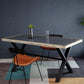 Moderne rechthoek 1/2/3/5 stuks Dinette set indoor trent eettafel in grijs