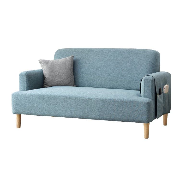 Canapé en lin pour le salon avec canapé en housse de rangement avec 1 oreiller