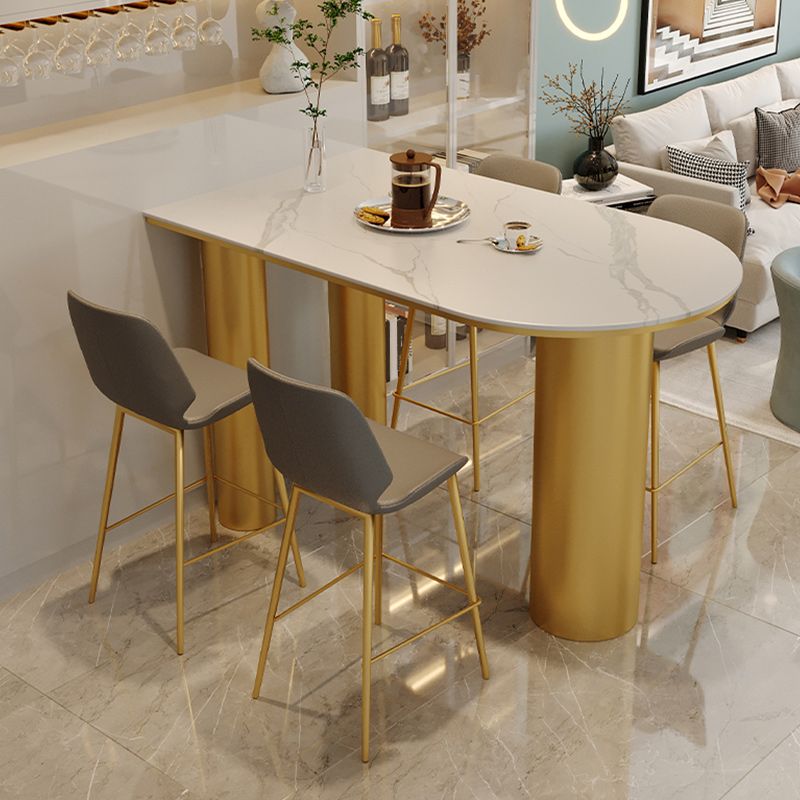 Taburete de cuero de cuero de cuero de cuero de cuero de cuero y taburete escandinavo