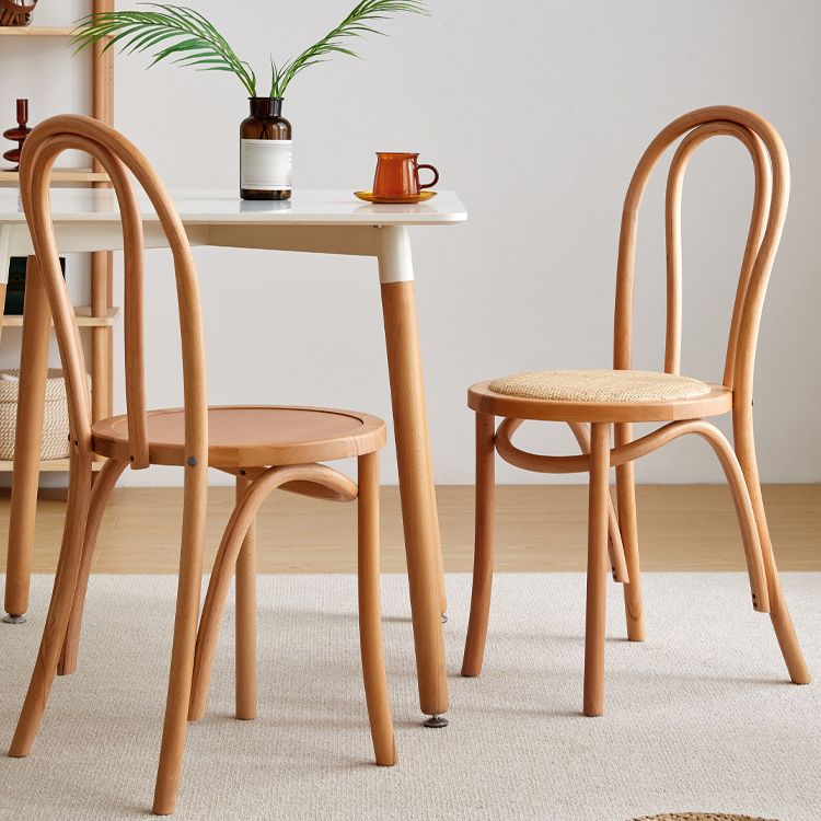 Solid Wood Traditional Dining Room Chairs Matte Finish Windsor Back Side Chairs Clearhalo ' kitchen&dining_furn' 'Dining Chairs' 'Dining Tables & Seating' 'dining_chair' 'furn' 'furn_dining_chair' 'Furniture' 'furniture_dining_chair' 'Kitchen & Dining Furniture' 'kitchen' 1200x1200_db594f8c-7402-4d87-b4f8-f54e5b6e9093