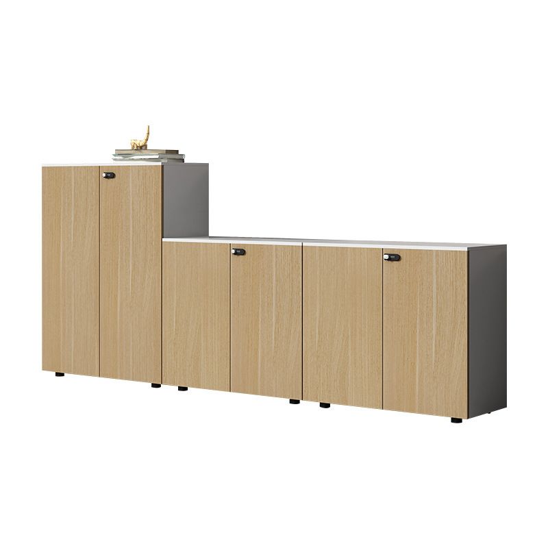 Archivo tradicional de estantes de almacenamiento de archivos Archivo de madera