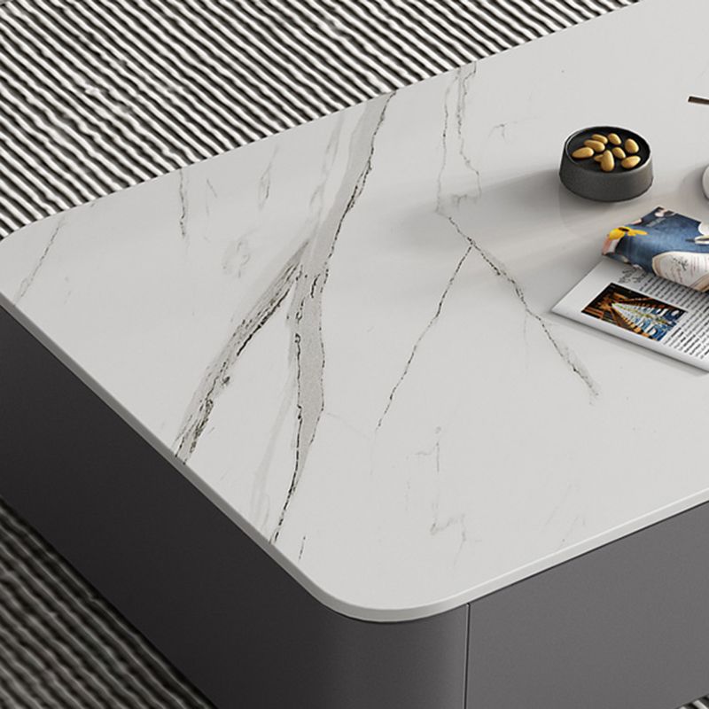 Contemporary TV Console Wall Mounted Stone Top Media Console Clearhalo 'furn' 'furn_tv_stands_entertainment_centers' 'Furniture' 'Living Room Furniture' 'TV Stands & Entertainment Centers' 'TV Stands & Media Storage Furniture' 'tv_stands_entertainment_centers' 1200x1200_db5d767e-af0e-4405-9bba-32d1637aadd7