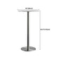 Industrial Round Bar Counter Table Metal Dining Table for Kitchen Clearhalo 'Bar Furniture' 'Bar Tables' 'bar_tables' 'furn' 'furn_bar_tables' 'Furniture' 'furniture_bar_tables' 'Kitchen & Dining Furniture' 1200x1200_db60228a-bb91-400d-a392-f6b7fce37677