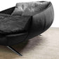 Living Room Chaise Rolled Arms Modern Chaise Lounge with Upholster