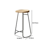 Moderne 1/7 stukken Balk Tafel Set rechthoek houten aanrechttafel met krukken