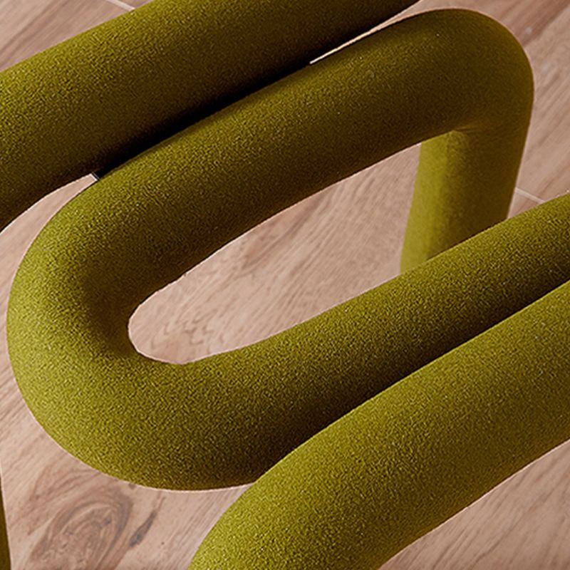 Designer Style Living Room Velvet Side Chair Matte Finish Open Back Dining Chair Clearhalo ' kitchen&dining_furn' 'Dining Chairs' 'Dining Tables & Seating' 'dining_chair' 'furn' 'furn_dining_chair' 'Furniture' 'furniture_dining_chair' 'Kitchen & Dining Furniture' 'kitchen' 1200x1200_db668f49-0020-4f7f-9dd0-7a481791ad0f