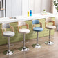 Modern Adjustable Swivel Barstool Matte Finish Footrest Stool Clearhalo 'Bar Furniture' 'Bar Stools' 'bar_stools' 'furn' 'furn_bar_stools' 'Furniture' 'furniture_bar_stools' 'Kitchen & Dining Furniture' 1200x1200_db671963-7294-4a84-80f1-72b7b5e0eeaa
