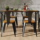 Industrial Style Dining Table 4 Metal Base Table for Home Kitchen Dinner Clearhalo ' dining_table' 'Dining Tables & Seating' 'Dining Tables' 'furn' 'furn_dining_table' 'Furniture' 'furniture_dining_table' 'Kitchen & Dining Furniture' 'kitchen&dining_furn' 'kitchen' 'kitchen_dining_table' 1200x1200_db67eaf4-9422-43c2-b4ce-fd2ef7271fde