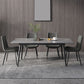 Metal Industrial Rectangle Dining Table Sintered Stone Top Table with Black Legs Clearhalo ' dining_table' 'Dining Tables & Seating' 'Dining Tables' 'furn' 'furn_dining_table' 'Furniture' 'furniture_dining_table' 'Kitchen & Dining Furniture' 'kitchen&dining_furn' 'kitchen' 'kitchen_dining_table' 1200x1200_db6b69ff-3c61-4b48-b629-9e6c6a9ef2ec