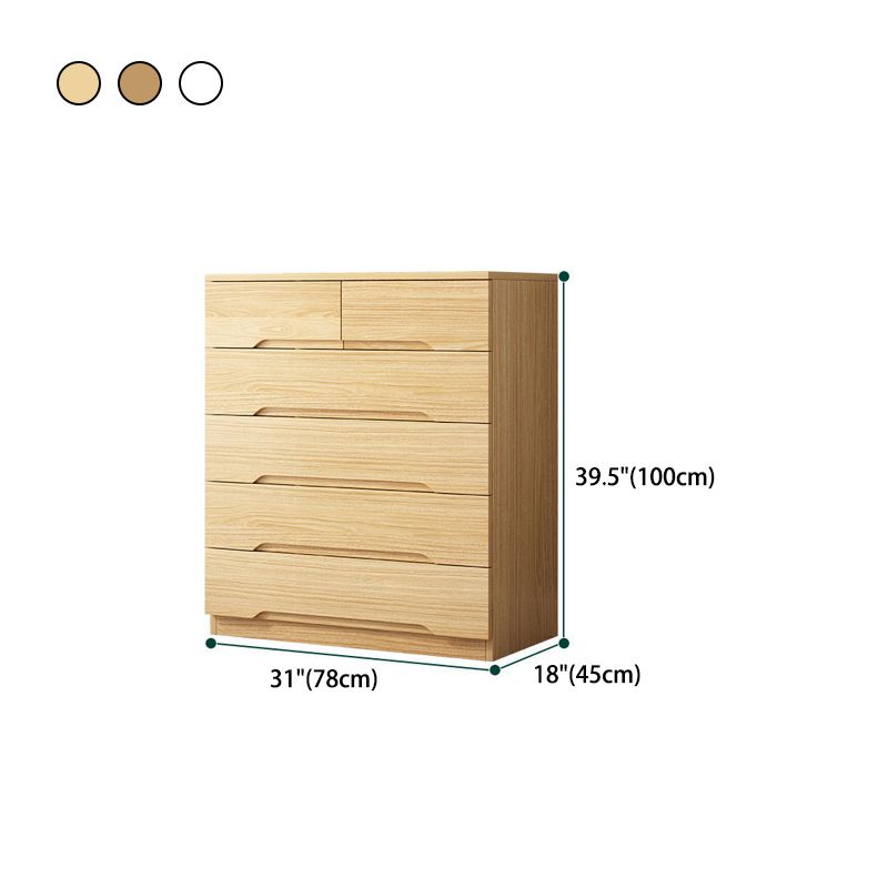 18" D Bedroom Wooden Storage Chest Dresser Modern Storage Chest with Drawers Clearhalo 'Bedroom Furniture' 'Dressers & Chests' 'dressers_chests' 'furn' 'furn_dressers_chests' 'Furniture' 1200x1200_db6d1e4d-9989-4295-827d-511002bcf79a