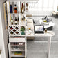 Modern Style Bar Table Stone Bar Table with Storage for Living Room Clearhalo 'Bar Furniture' 'Bar Tables' 'bar_tables' 'furn' 'furn_bar_tables' 'Furniture' 'Kitchen & Dining Furniture' 1200x1200_db6d870c-d905-4925-8e38-f38957502cc1