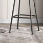 Scandinavian Backless Footrest Barstool Matte Finish Upholstered Home Stool Clearhalo 'Bar Furniture' 'Bar Stools' 'bar_stools' 'furn' 'furn_bar_stools' 'Furniture' 'furniture_bar_stools' 'Kitchen & Dining Furniture' 1200x1200_db6e5a57-511d-4646-a8c2-81409c1cfad8