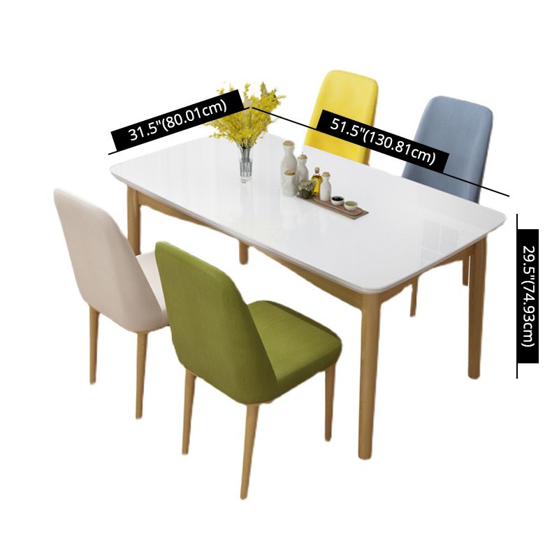Modern Sintered Stone Table Set of 5/7 with Rectangle Table Dining Set with Leather Chairs Clearhalo 'Dining Room Sets' 'Dining Tables & Seating' 'dining_room_set' 'furn' 'furn_dining_room_set' 'Furniture' 'furniture_dining_room_set' 'Kitchen & Dining Furniture' 'kitchen&dining_furn' 'kitchen' 1200x1200_db70ad67-34aa-4956-a75d-6efa419eb042