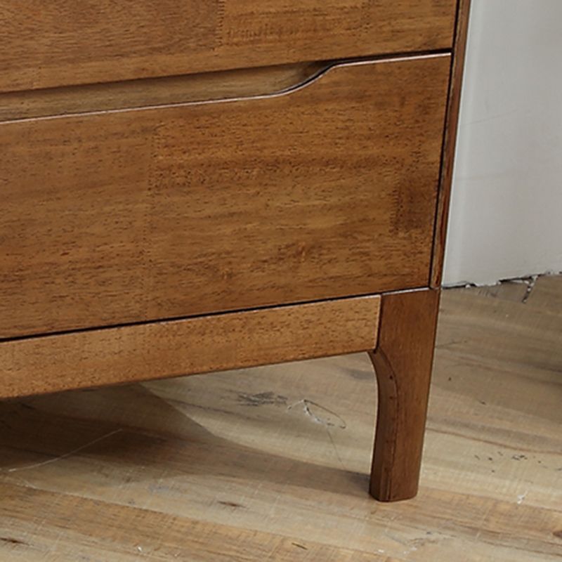 Contemporary Chest Rubberwood Accent Chest in Antique Finish Clearhalo 'Cabinets & Chests' 'cabinets_chests' 'furn' 'furn_cabinets_chests' 'Furniture' 'Living Room Furniture' 1200x1200_db71eeaa-05ef-44d4-8e4c-8d4d28eb937f