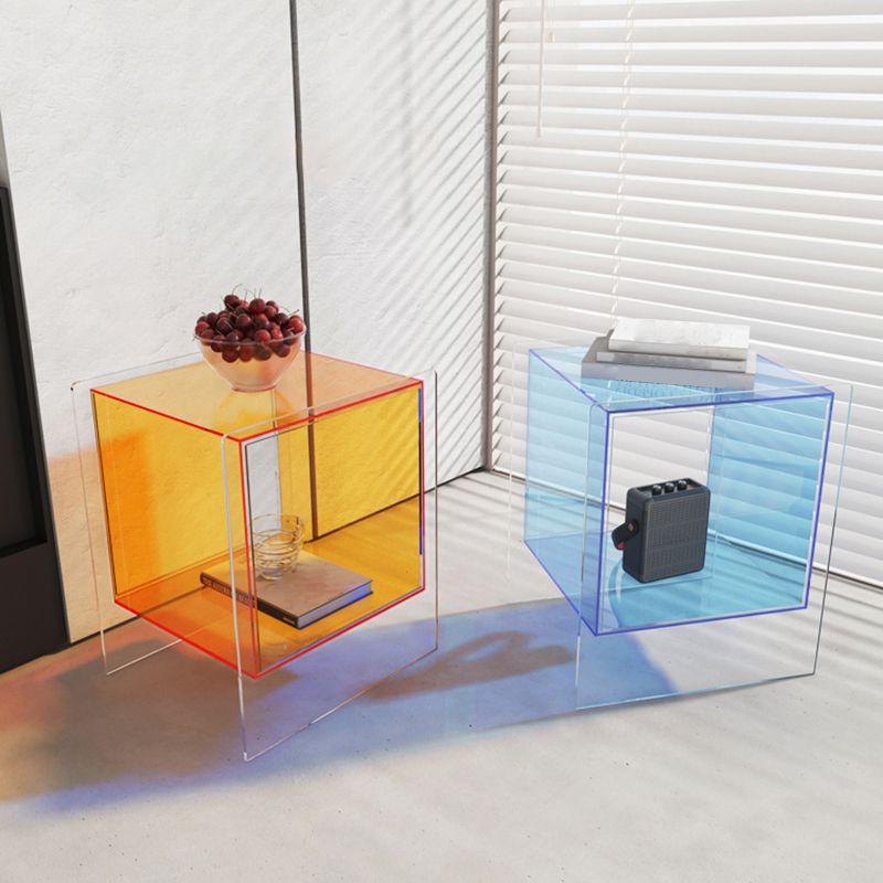 Tavolo da tavolo da ginnastica in plastica moderna Set -side laterale quadrato con conservazione