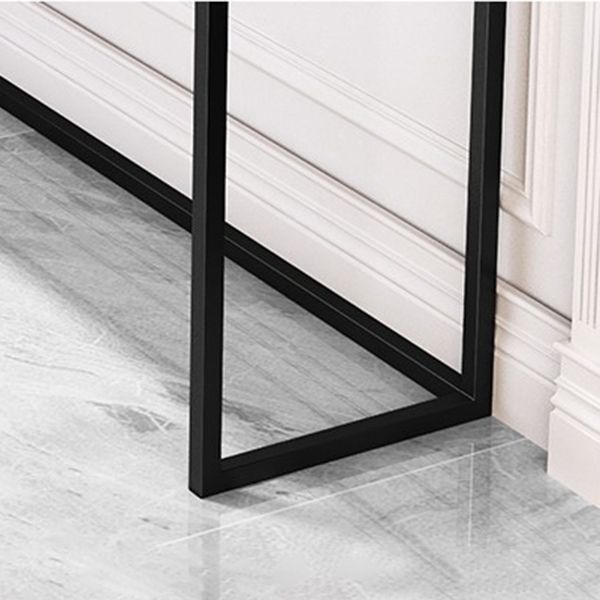 11 "W Console Console Console Tavolo di accento rettangolo di pietra