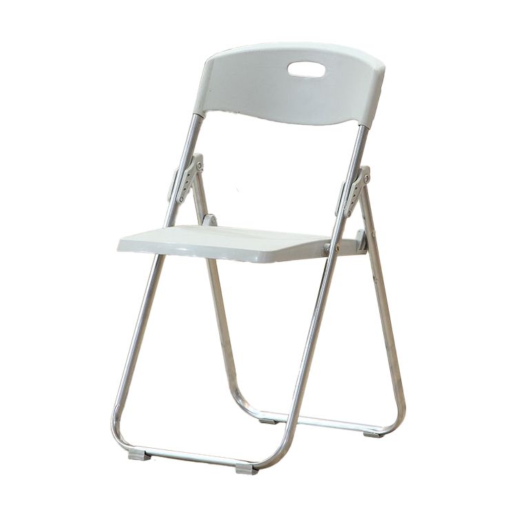 Sedia per ufficio imbottita in plastica senza bracciale moderna sedia da back office