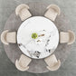 Modern Dining Sintered Stone Table Dining Round Table with Metal Legs for Home Use Clearhalo 'Dining Tables & Seating' 'Dining Tables' 'dining_table' 'furn' 'furn_dining_table' 'Furniture' 'Kitchen & Dining Furniture' 1200x1200_db75fb70-47d7-4070-8edb-1eb886d2074a